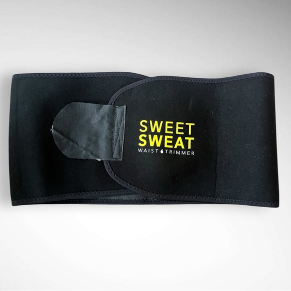 SWEET SWEAT Women's Black Waist Trimmer Large | NWOT - Picture 2 of 5